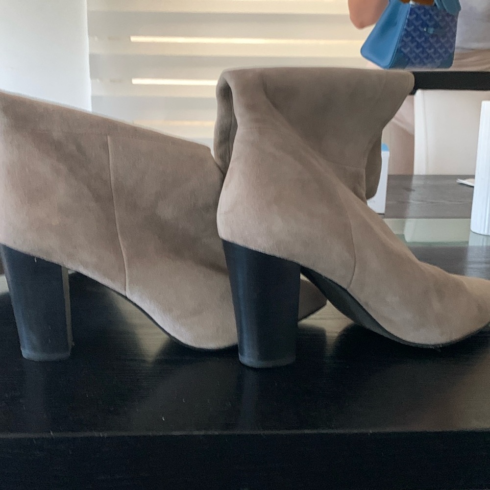 10 size 11 boot leather high heel